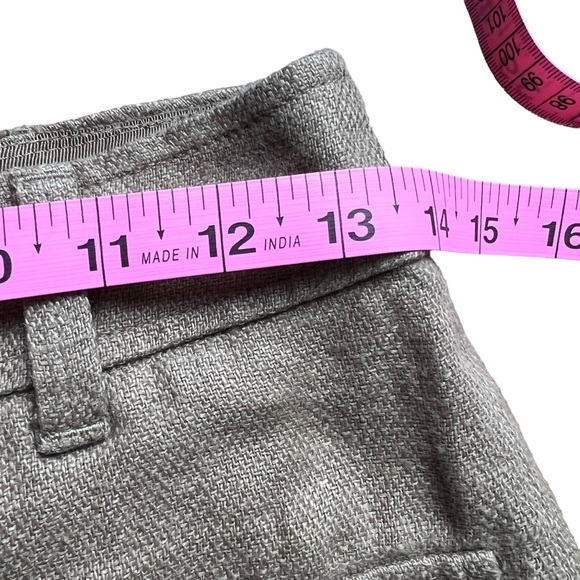 NWT Loft Khaki Linen A-Line Skirt Size 0 - Picture 7 of 16